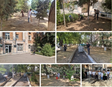 TOSHVZITI DA HASHAR VA OBODONLASHTIRISH ISHLARI O‘TKAZILDI