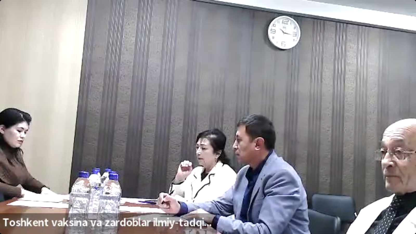 Toshkent vaksina va zardoblar ilmiy-tadqiqot institutida malakaviy imtixon bo'lib o'tdi
