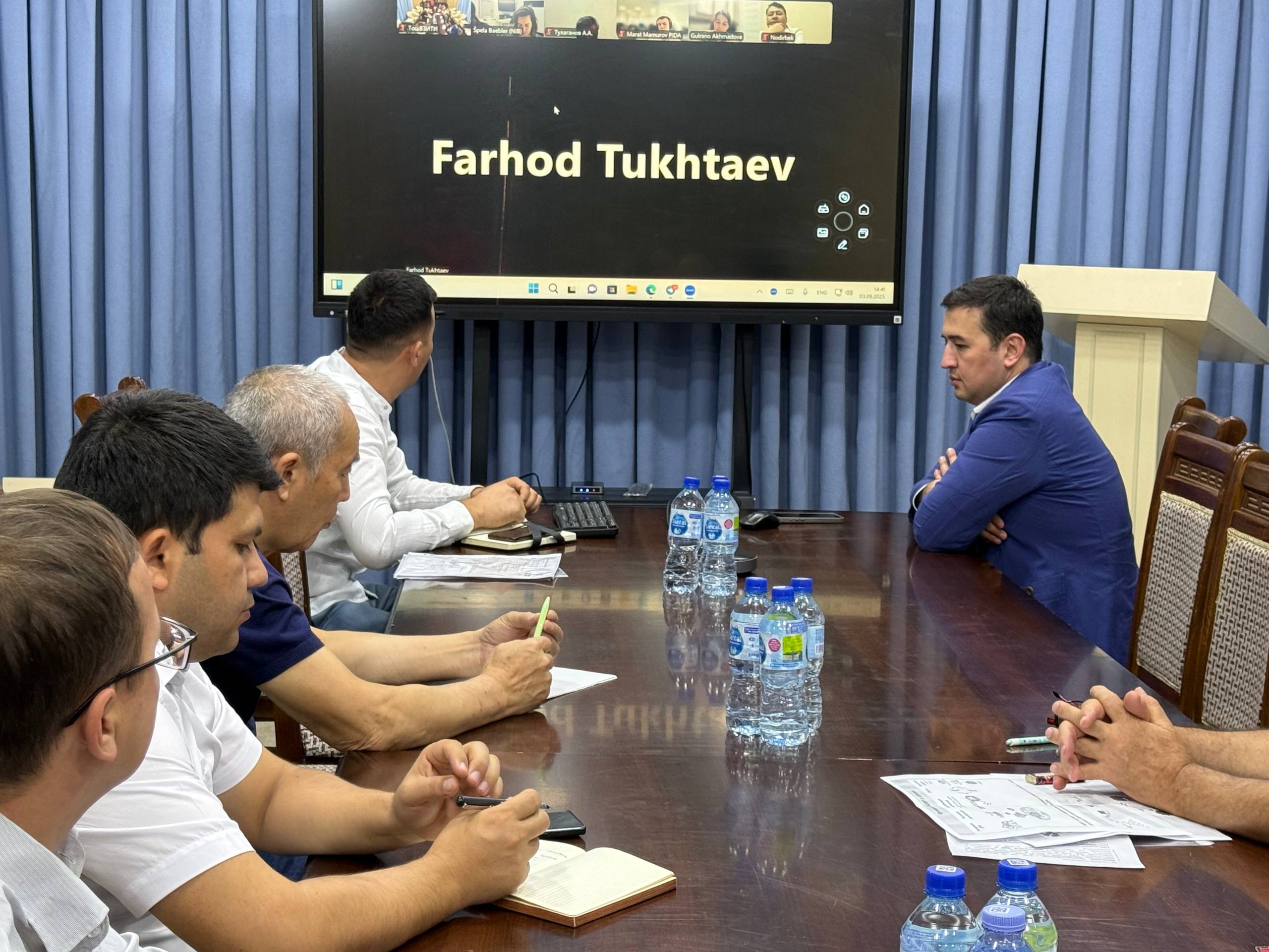 TOSHVZITI VA NIB: ILMIY HAMKORLIKNING YANGI BOSQICHI