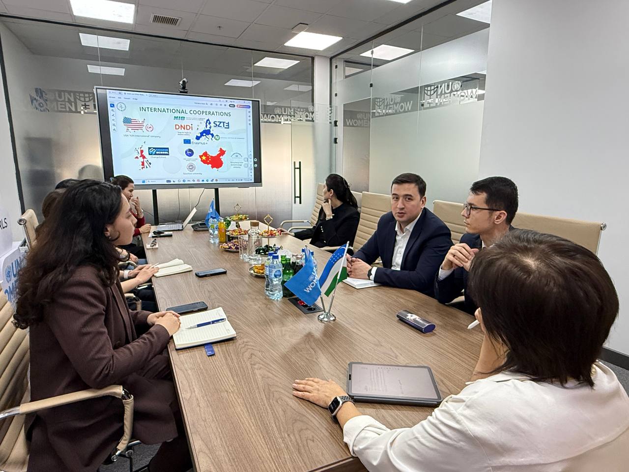 YOSH OLIMALARNI QO‘LLAB-QUVVATLASH — UN WOMEN BILAN AMALIY MULOQOT